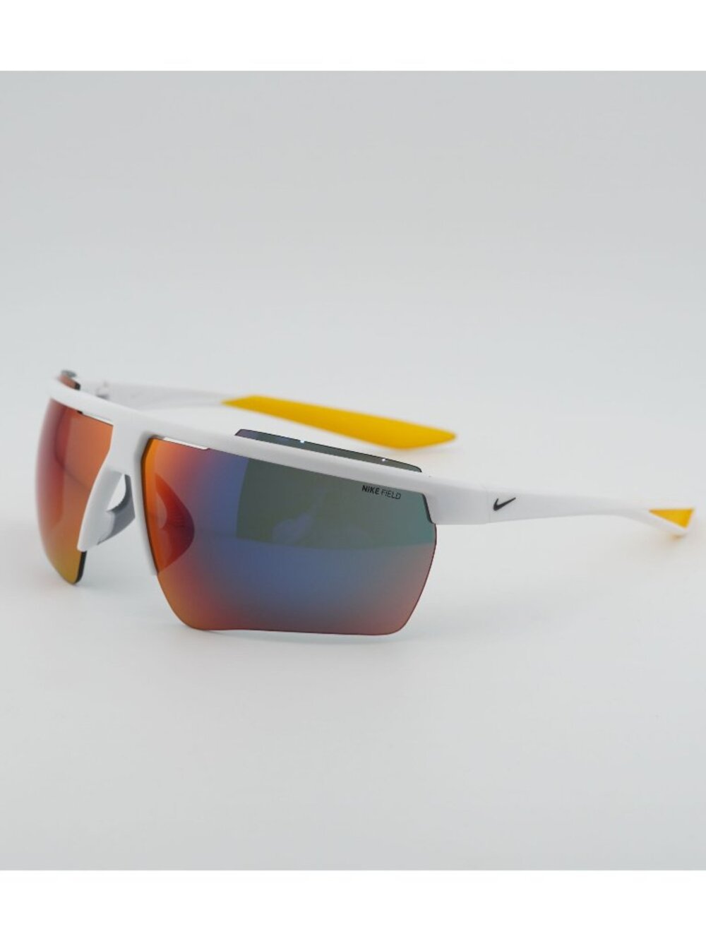 NIKE WINDSHIELD 20 CW1287 106 Sunglasses White Shield Frame, Field Tint Lenses